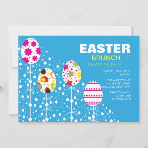 Easter Egg Follies Invitation