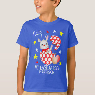 Easter Egg Funny Bunny Personalized T-Shirt