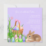 Easter Egg Garden Easter Dinner Party Invitation at Zazzle