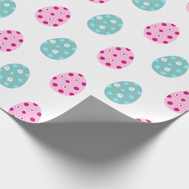 Easter Egg Gift Wrapping Paper (Corner)