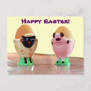 Easter Egg Holders Postcard
