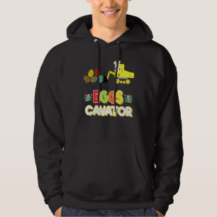Easter Egg Hun For Kids Toddlers Eggscavator Hoodie