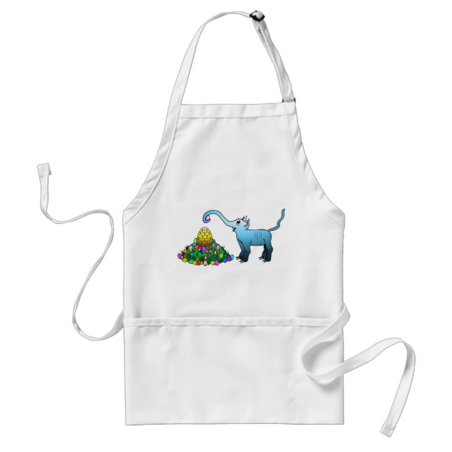 Easter Egg Hunt Adult Apron (Front)