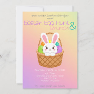 Easter Egg Hunt and Brunch Invitation