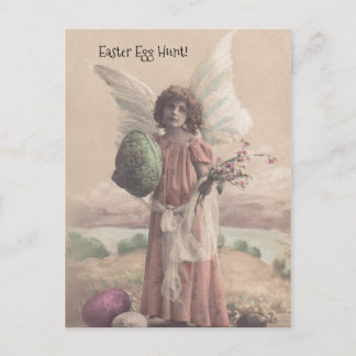 Easter Egg Hunt Angel Hiding Party Invitations PCs