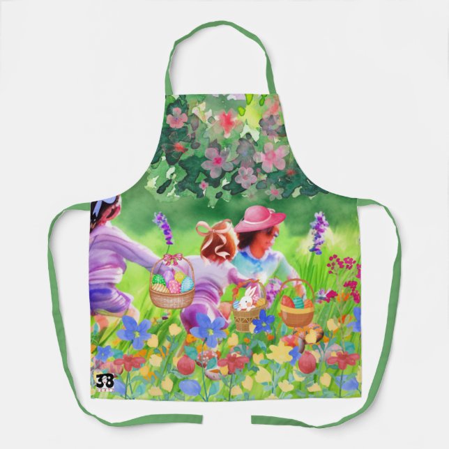 Easter Egg Hunt Apron (Front)