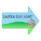Easter Egg Hunt Arrow Sign