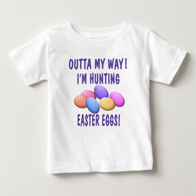 Easter Egg Hunt Baby T-Shirt (Front)