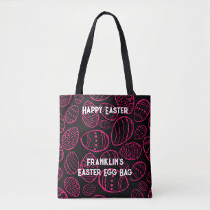 Easter Egg Hunt Bag Happy Easter