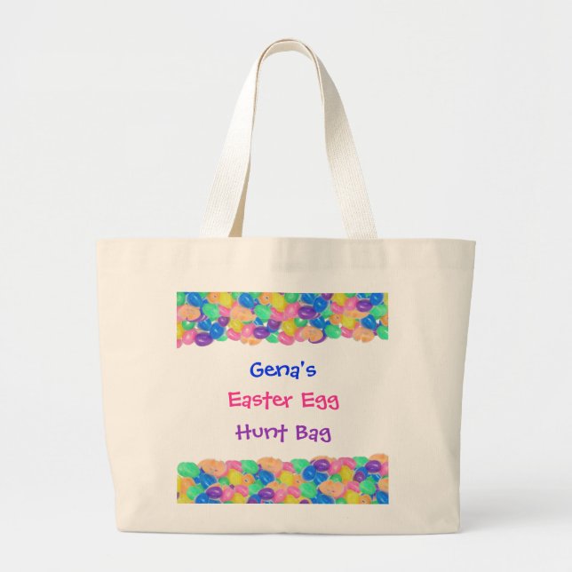 Easter Egg Hunt Bag Template (Front)