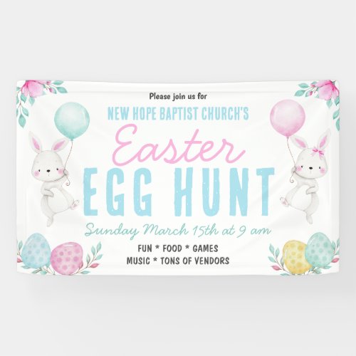Easter Egg Hunt Banner
