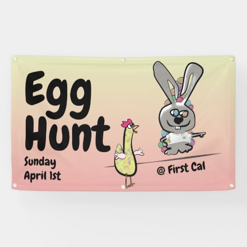 Easter Egg Hunt Banner