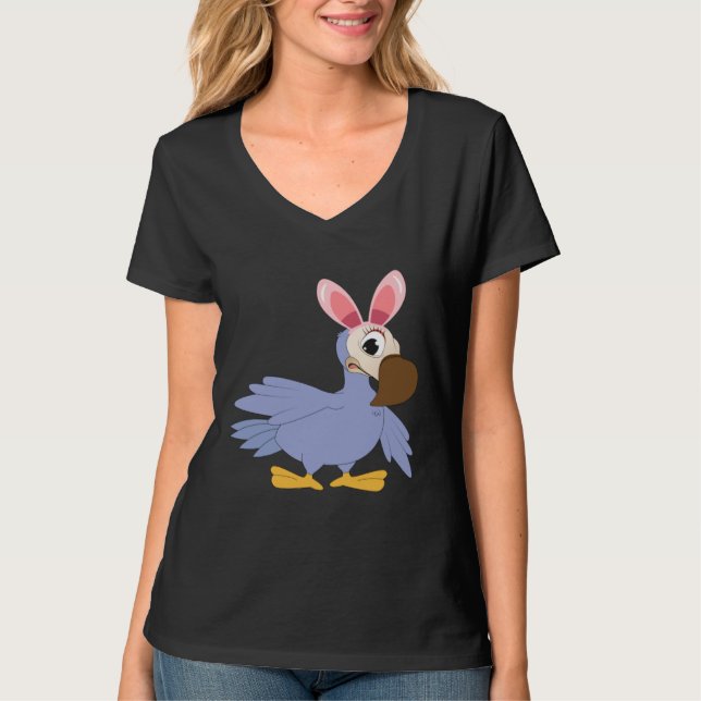 Easter Egg Hunt Bunny Ear Dodo Bird Easter Day 202 T-Shirt (Front)