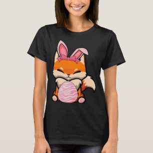 Easter Egg Hunt Bunny Ear Fox Easter Day 2023 T-Shirt