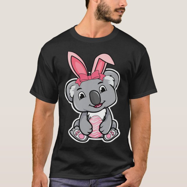 Easter Egg Hunt Bunny Ear Koala Easter Day 2023 T-Shirt (Front)