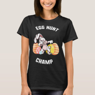 Easter Egg Hunt Champ Dabbing Bunny Candy kids Sp T-Shirt