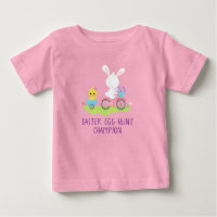 Easter Egg Hunt Champion Cute bunny Baby T-Shirt