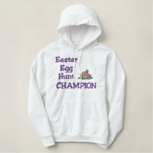 Easter Egg Hunt Champion Embroidered Hoodie