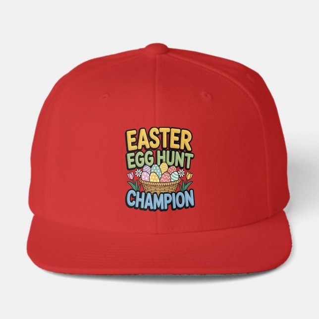 Easter Egg Hunt Champion  T‑Shirt Visor (Front)
