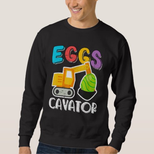 Easter Egg Hunt Costume For Kids Toddlers Eggs Cav Sweatshirt