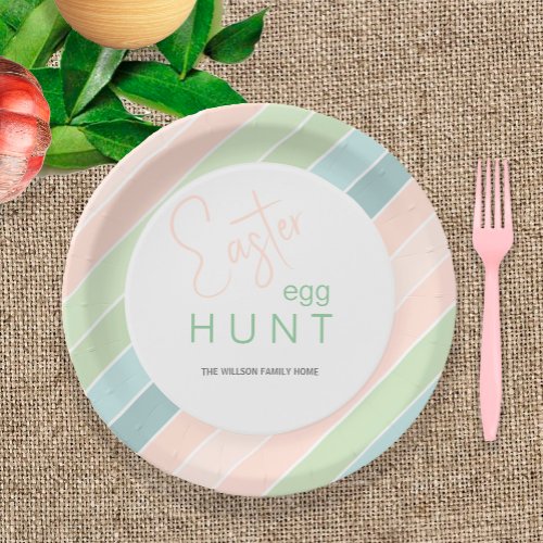 Easter Egg Hunt Creamy Ice Cream Party Paper Plates