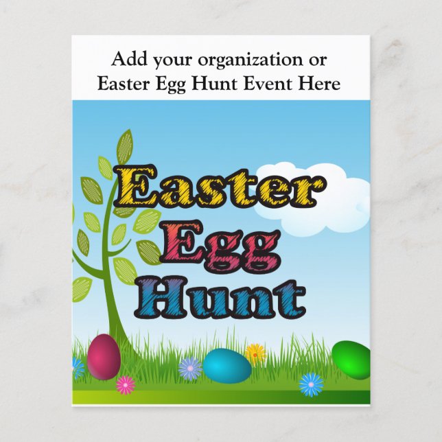 Easter Egg Hunt Flyer (Front)