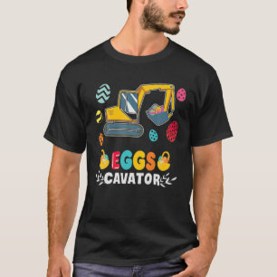 Easter Egg Hunt For Kids Toddlers Funny Eggscavato T-Shirt
