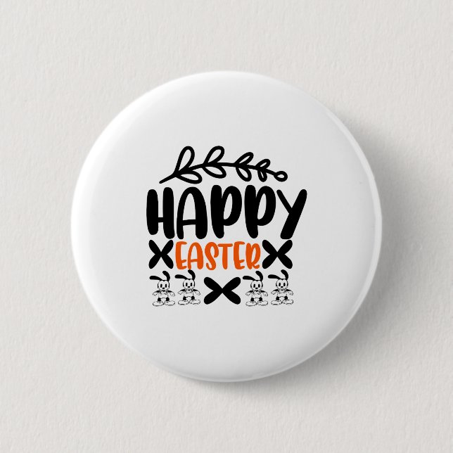 Easter Egg Hunt Funny Easter T Shirt  Button (Front)