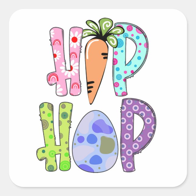 Easter Egg Hunt - Holidays Square Sticker (Front)