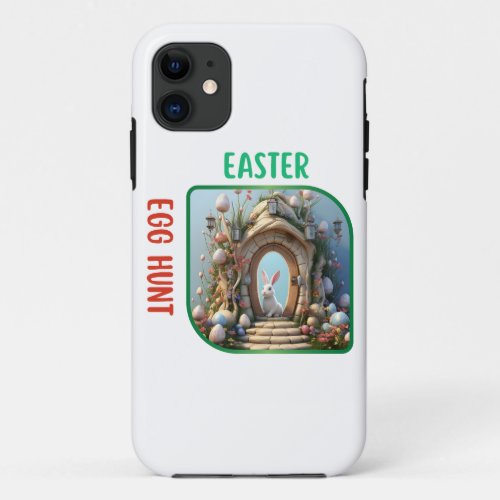 Easter Egg Hunt _ Illustration iPhone 11 Case