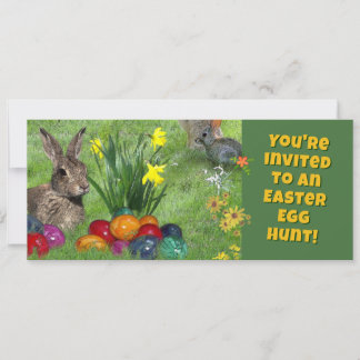 Easter Egg Hunt 🐰 Invitation