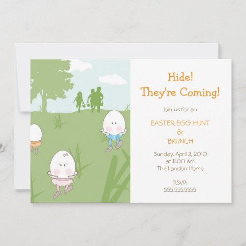 Easter Egg Hunt Invitation