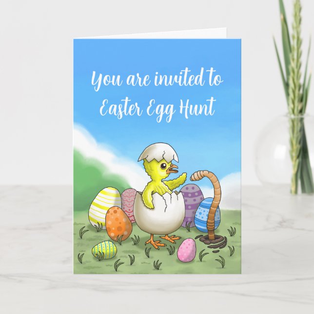 Easter Egg Hunt Invitation (Front)