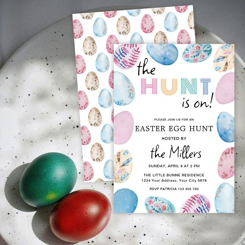 Easter Egg Hunt Invitation