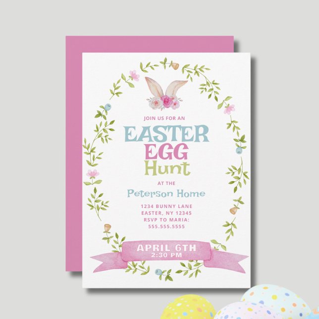 Easter Egg Hunt Invitation (Creator Uploaded)