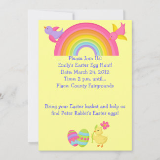 Easter Egg Hunt Invitation
