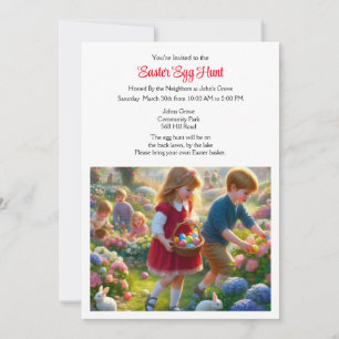 Easter Egg Hunt Invitation