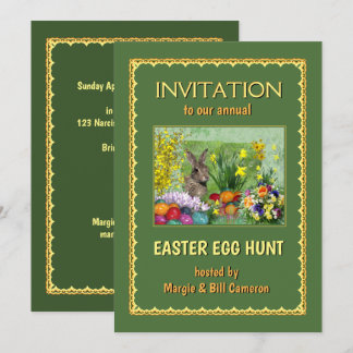 Easter Egg Hunt Invitation (customizable)