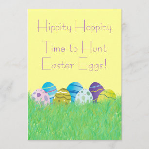 Easter Egg Hunt Invitations