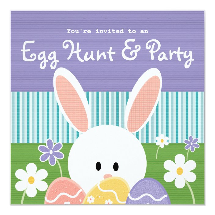 Easter Egg Hunt Invitations