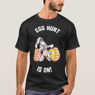 Easter Egg Hunt Is On Dabbing Bunny Candy kids Sp T-Shirt