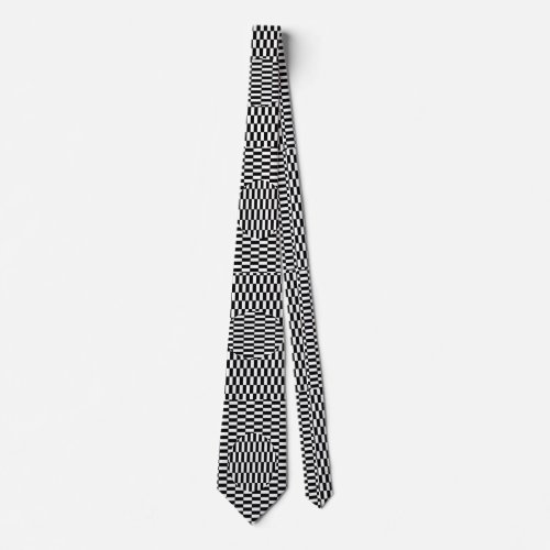 Easter Egg Hunt OpArt Neck Tie
