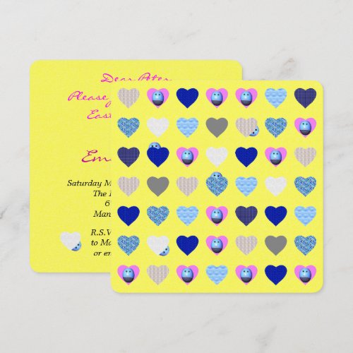 Easter Egg Hunt Party Invitation