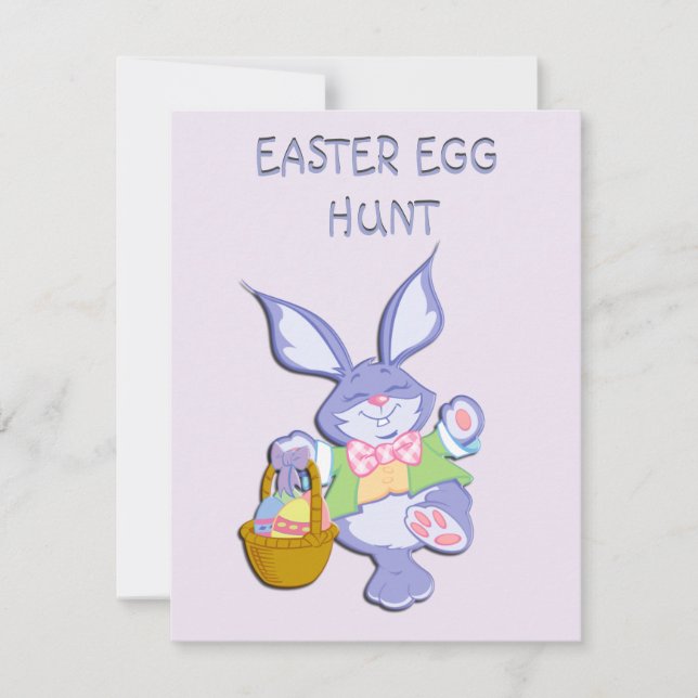 Easter Egg Hunt Party Invitation (Front)