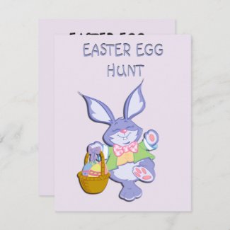 Easter Egg Hunt Party Invitation