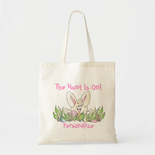Easter Egg Hunt - Personalise Tote Bag