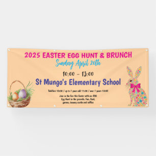 Easter Egg Hunt Personalized Banner