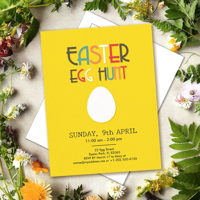 Easter Egg Hunt Postcard (Creator Uploaded)