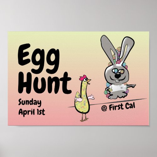 Easter Egg Hunt Poster