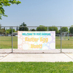 Easter Egg Hunt! Rainbow Banner